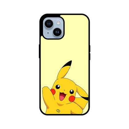 Joyful Pikachu Glass Case