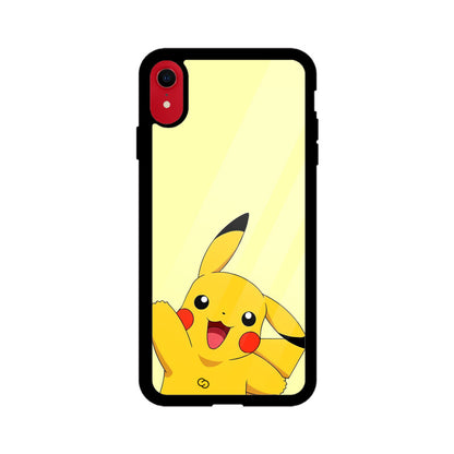 Joyful Pikachu Glass Case