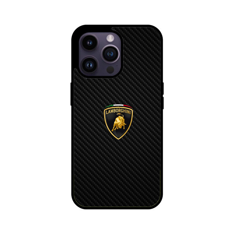 Lamborghini Carbon Fiber Glass Case