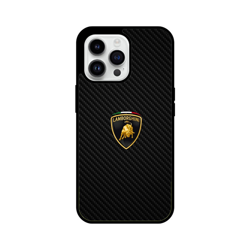 Lamborghini Carbon Fiber Glass Case