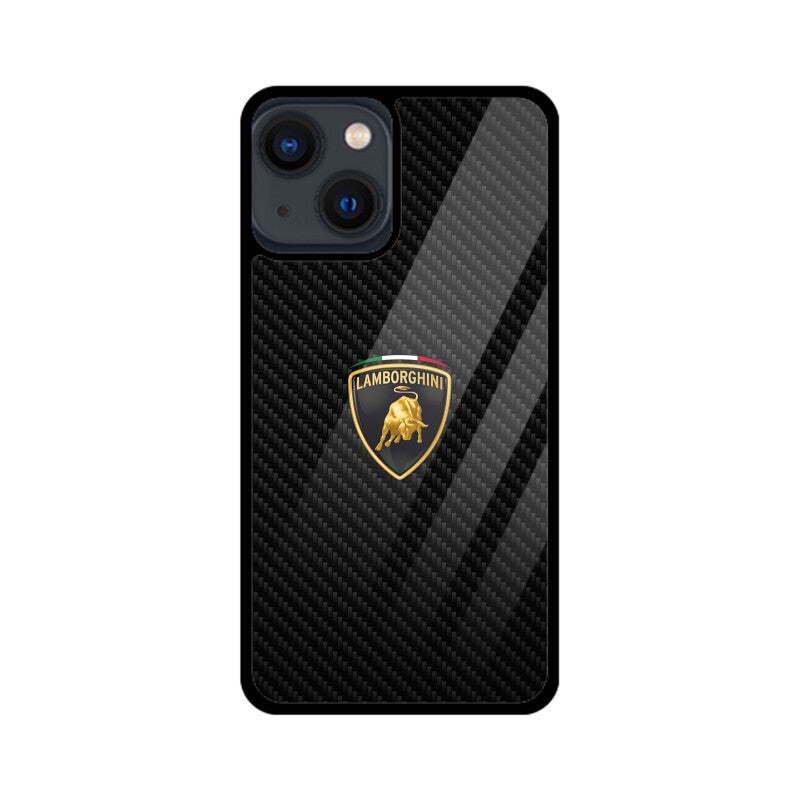 Lamborghini Carbon Fiber Glass Case