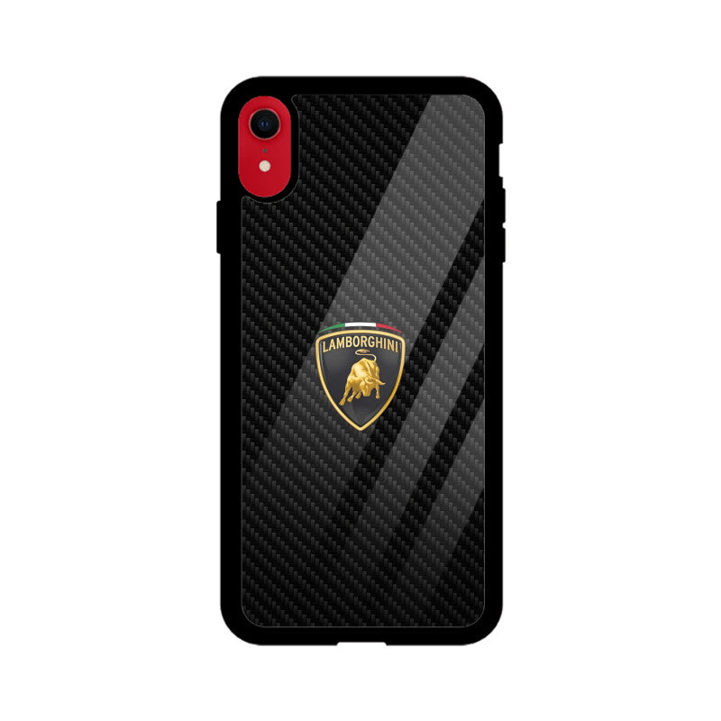 Lamborghini Carbon Fiber Glass Case