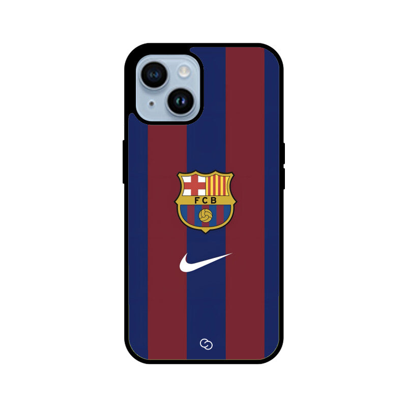 FC Barcelona Stripes Glass Case