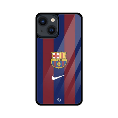 FC Barcelona Stripes Glass Case