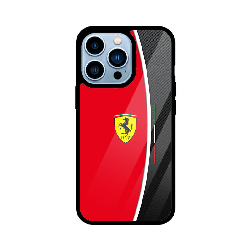 Ferrari Carbon Fiber Glass Case