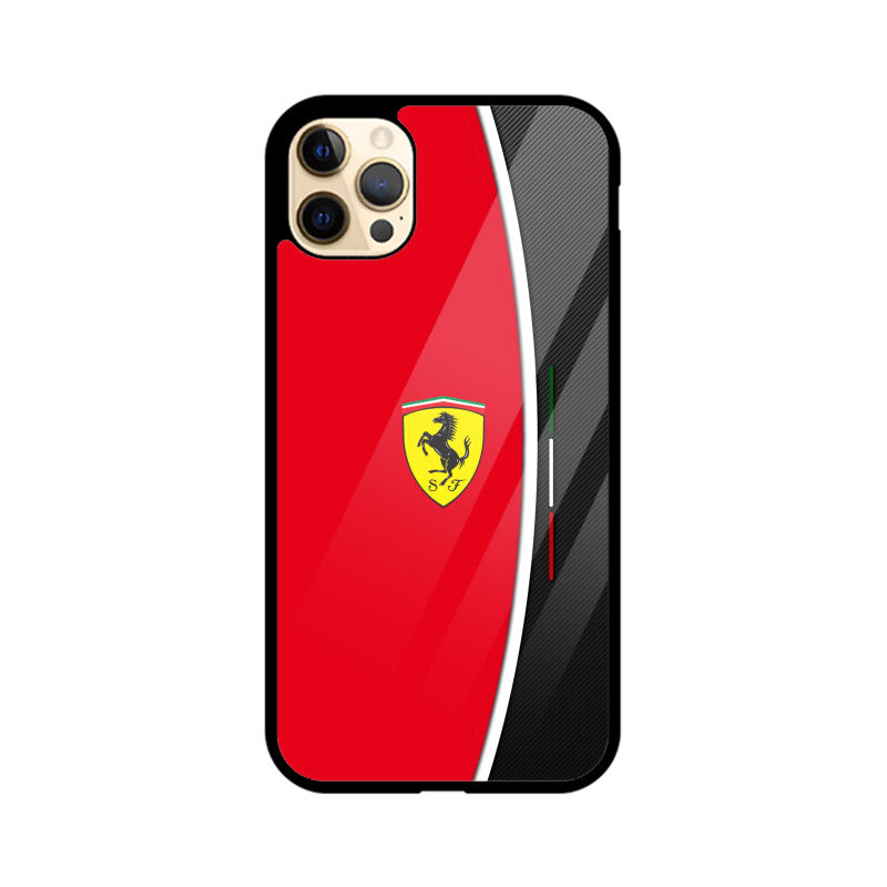 Ferrari Carbon Fiber Glass Case