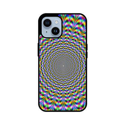 Trippy Hypnotic Glass Case