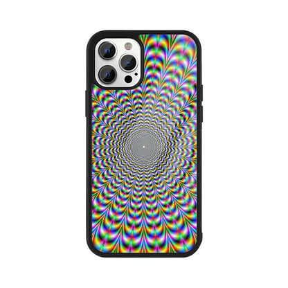 Trippy Hypnotic Glass Case