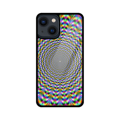 Trippy Hypnotic Glass Case