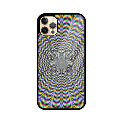 Trippy Hypnotic Glass Case