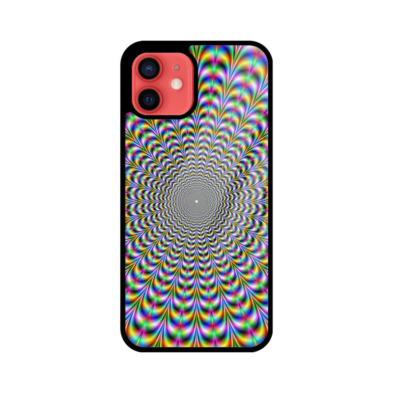 Trippy Hypnotic Glass Case