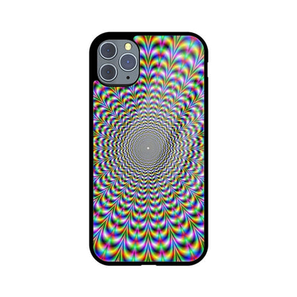 Trippy Hypnotic Glass Case