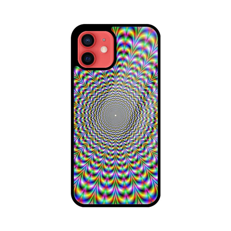 Trippy Hypnotic Glass Case