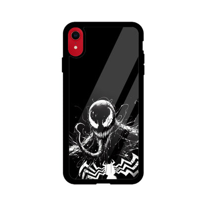 Venom Web of Darkness Glass Phone Case