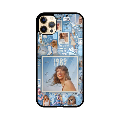 Taylor Swift 1989 Collage Glass Case