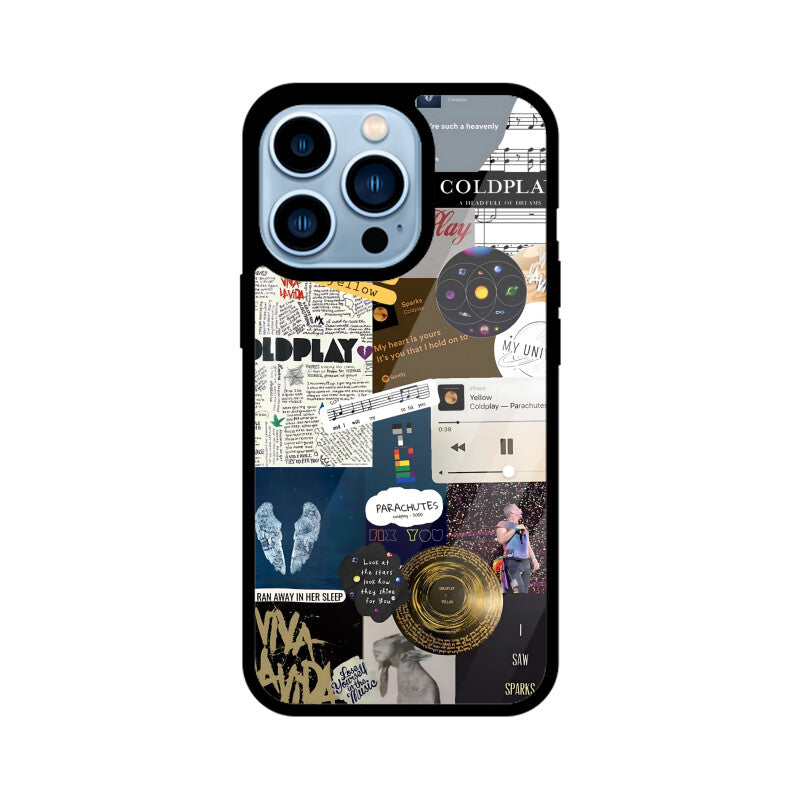 Coldplay Chronicles Glass case