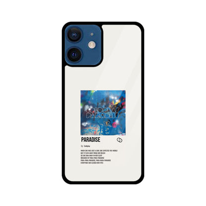 Coldplay Paradise Glass Case