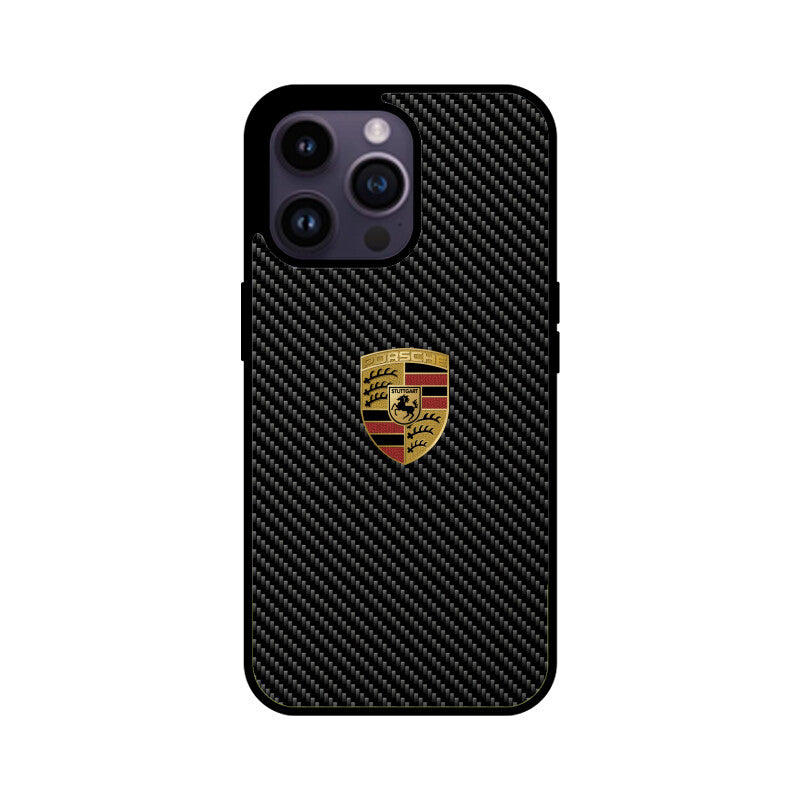 Porsche Carbon Fiber Glass Case