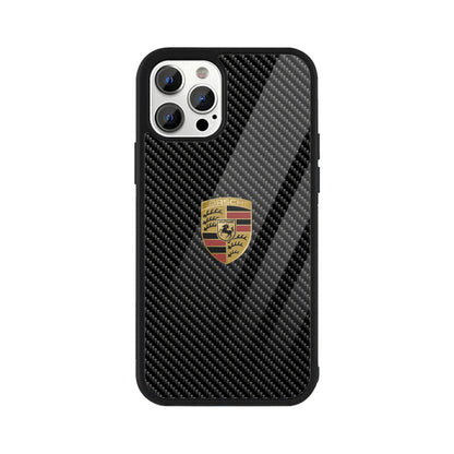 Porsche Carbon Fiber Glass Case