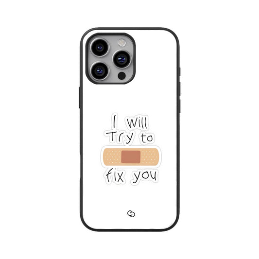 Coldplay Fix You Glass Case