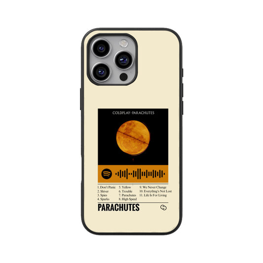 Coldplay Parachutes Glass Case