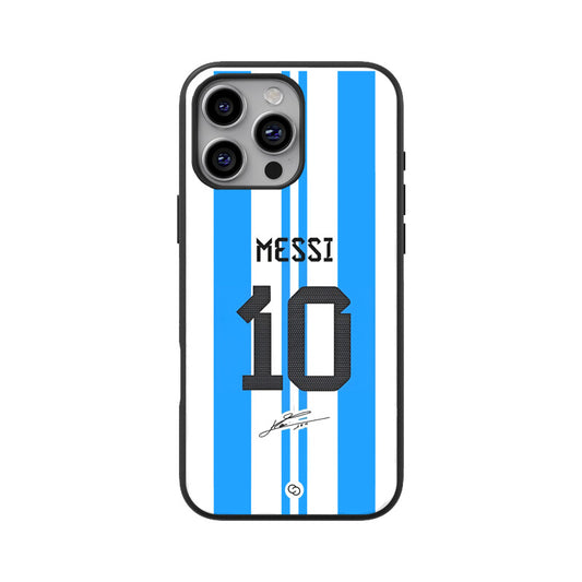 Messi 10 Jersey Glass Case