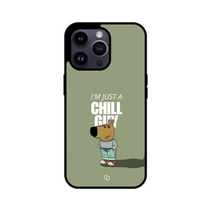 Chill Guy Glass Case