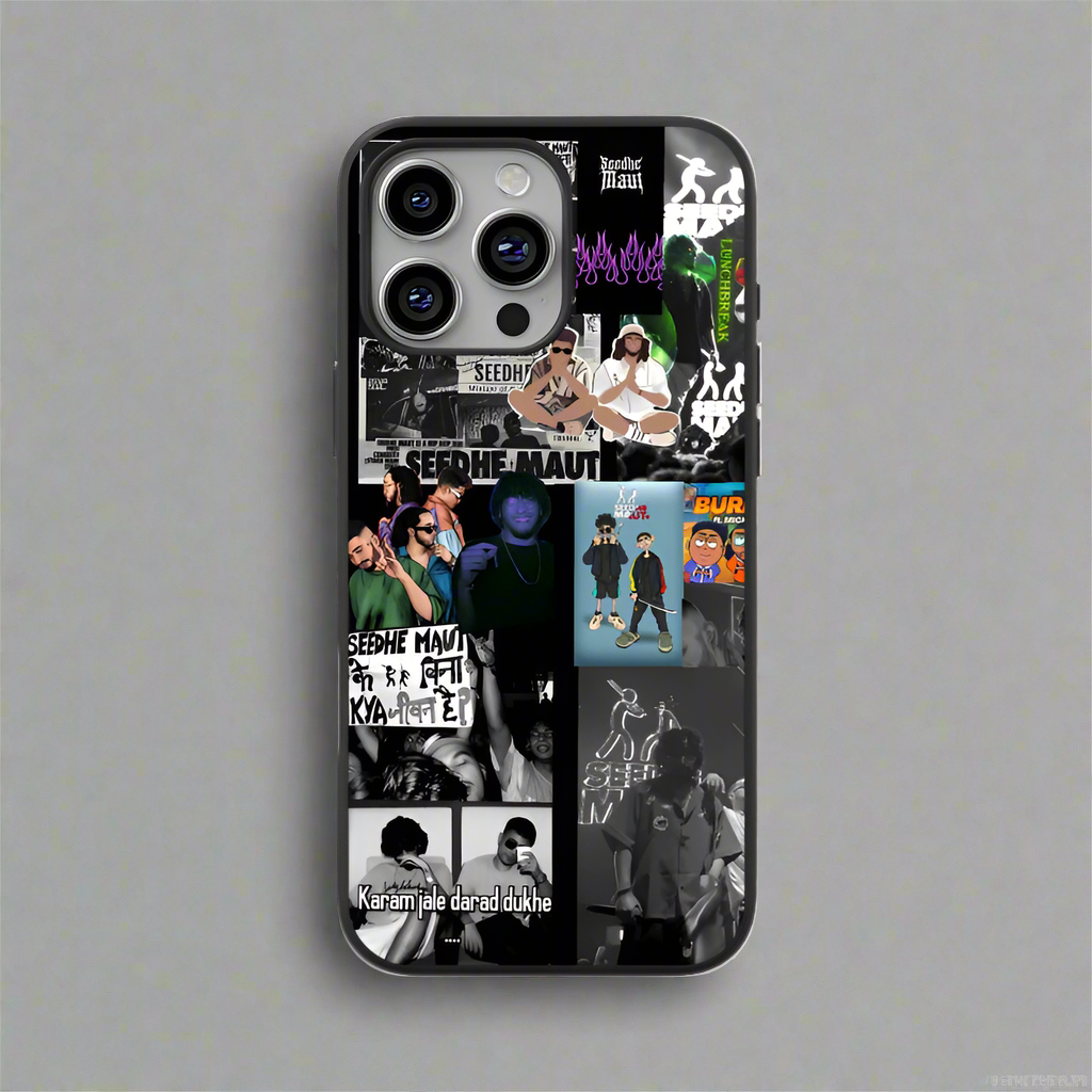 Seedhe Maut Street Art Glass Case