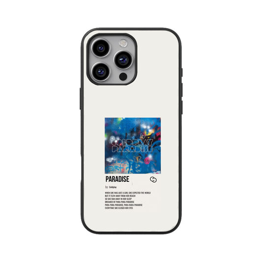 Coldplay Paradise Glass Case