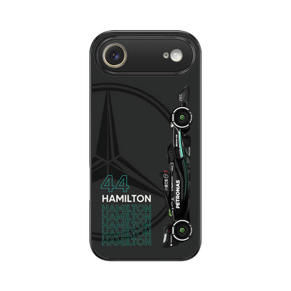 Mercedes Hamilton 44 Glass Case