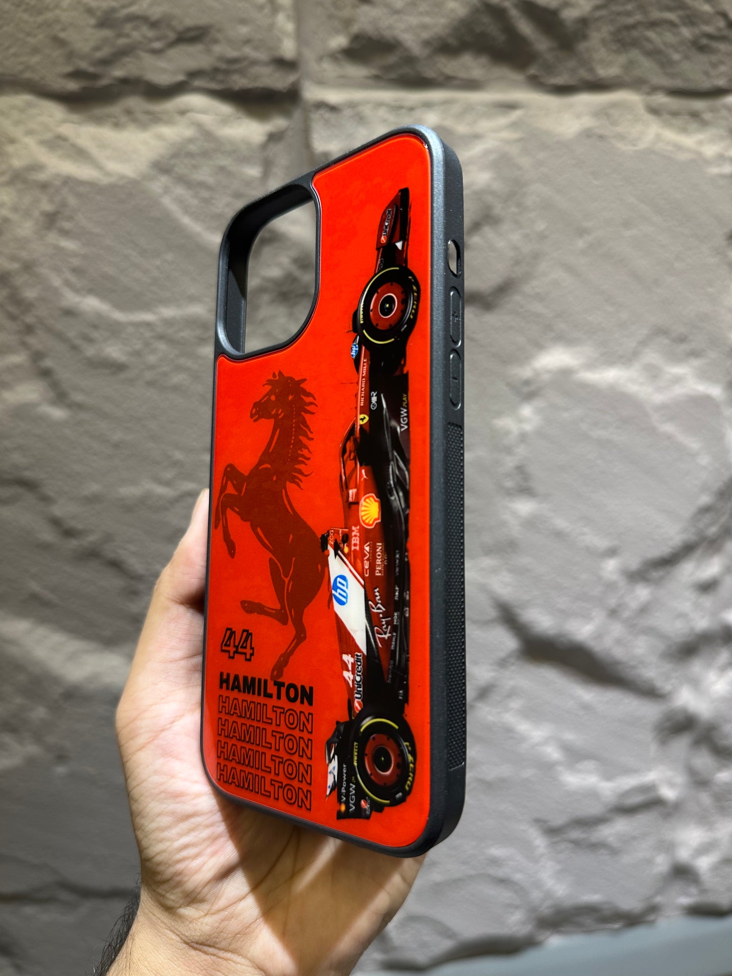 Hamilton Ferrari SF-25 Glass Case