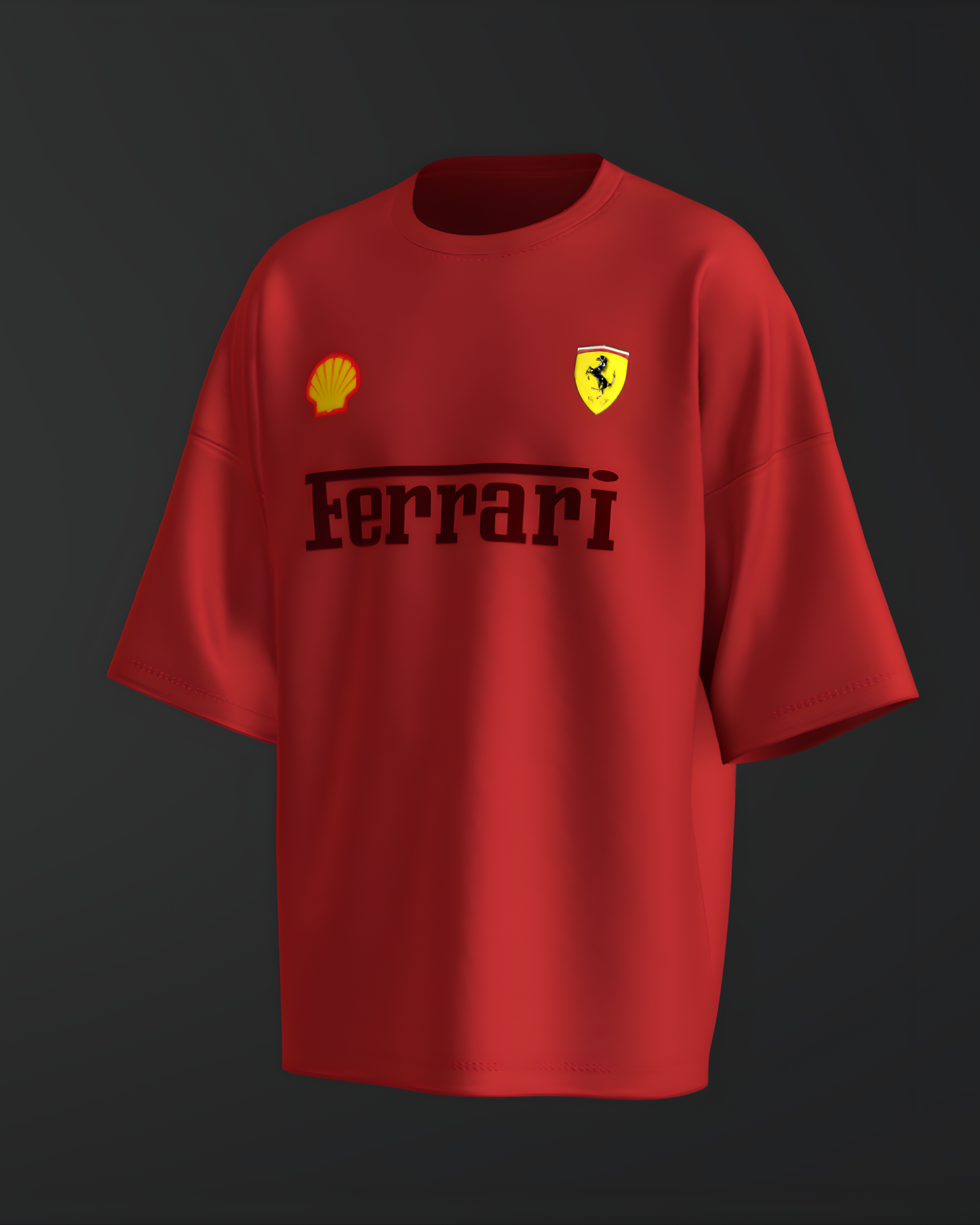 Hamilton Ferrari Legacy Oversized Classic T-Shirt