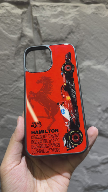 Hamilton Ferrari SF-25 Glass Case