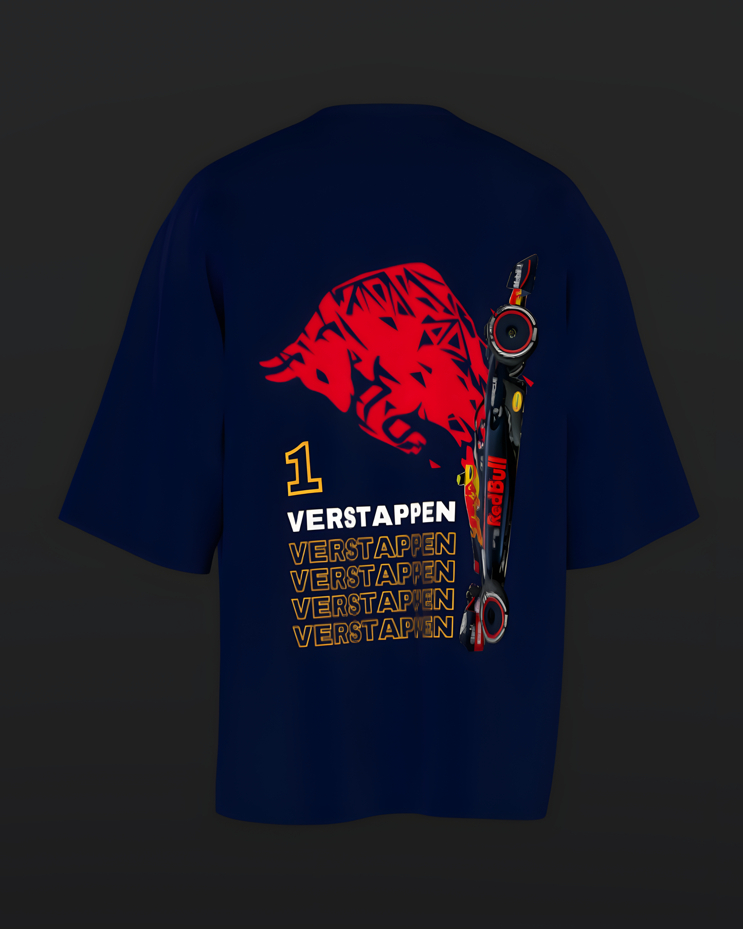 Verstappen Max Dominance Oversized Classic T-Shirt