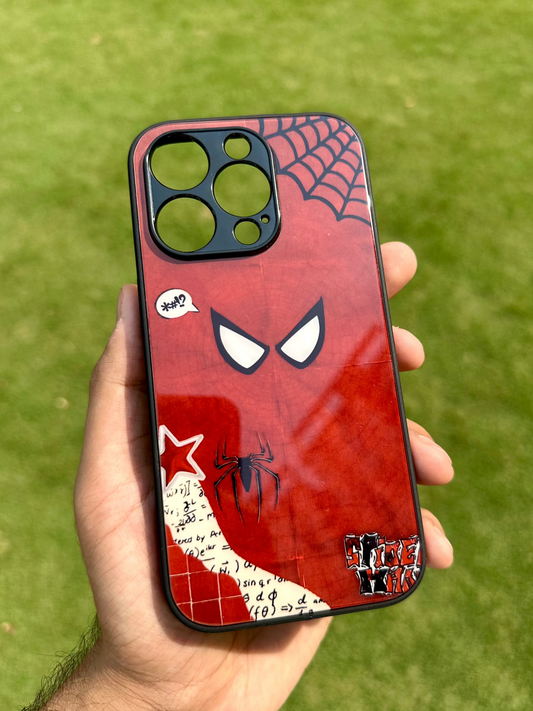 Spider-Man Graffiti Glass Case