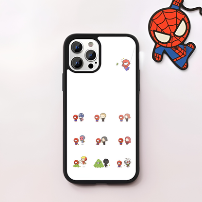 Spiderman "Chase that Bread" Glass Case