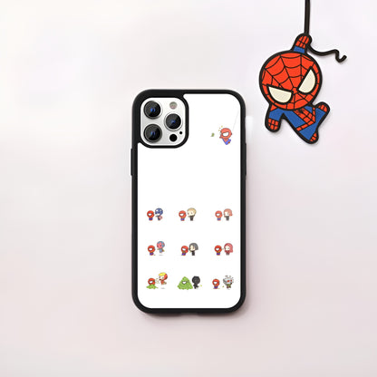 Spiderman "Chase that Bread" Glass Case